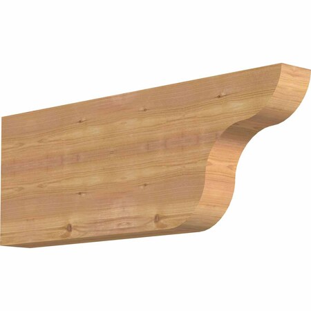 Ekena Millwork Carmel Smooth Rafter Tail, Western Red Cedar, 3 1/2"W x 12"H x 32"L RFT04X12X32CAR00SWR